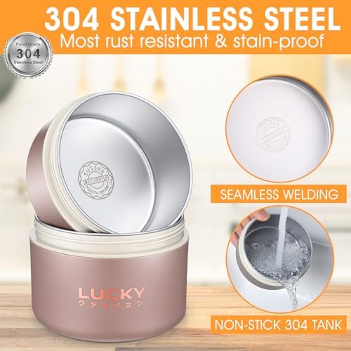 3 Pcs Stainless Steel Bento Lunch Container Set
