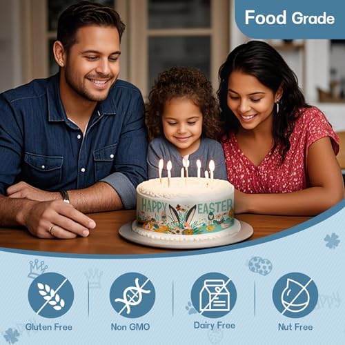 Edible Paper, A4 Size, 25 Counts Icing Sheets
