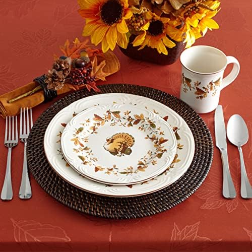 Pfaltzgraff Autumn Berry 16 Piece Dinnerware Set, Service for 4, Multi