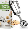 Spring Chef Large Stainless Steel Cookie Scoop, #20, 2.93 Tablespoon