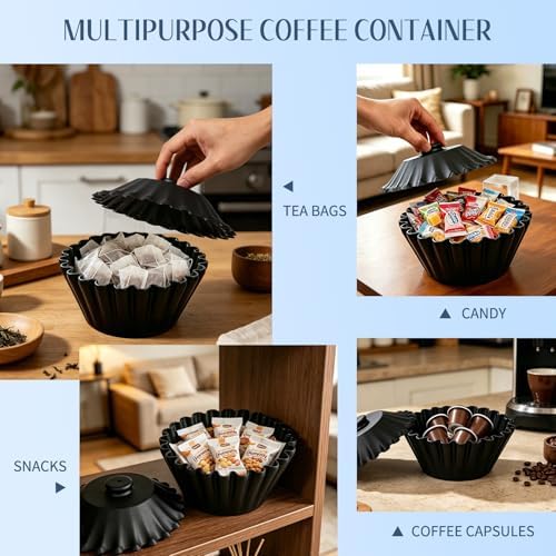 Large Size Coffee Filter Storage Container Basket Coffee Filter Holder