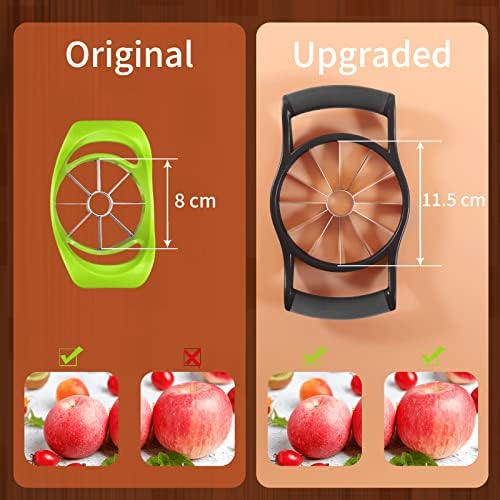 Newness Apple Slicer Corer, 12-Slice [Large Size], Pineapple Corer