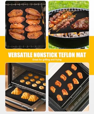 130PCs Paper Liners and 4PCs Teflon Mats Compatible with Breville