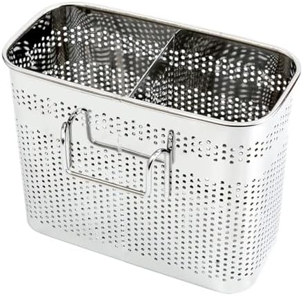 Kitchen Utensils Chopsticks Holder Drying Rack Basket with Hooks 2