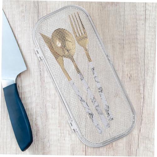 Stainless Steel Dishwasher Cutlery Basket for Utensils, Silver