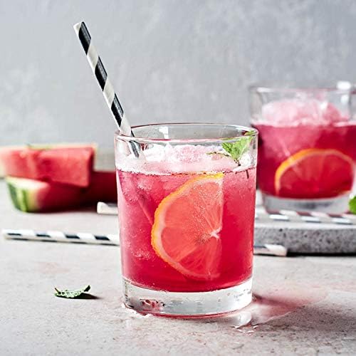 QAPPDA 7oz Old Fashioned Glasses Set of 12, Lead-Free Clear Rocks