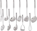 VALESKA 304 Stainless Steel Kitchen Utensils Set(11PCS),Include