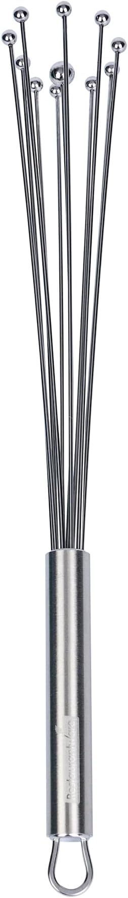 Restaurantware 12.5 in Stainless Steel Ball Whisk - Image 2