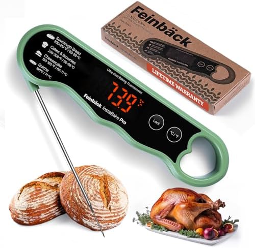 Pro Instant Read Food Thermometer, Olive Green