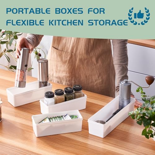 Storage Bag Organizer for Kitchen- Baggie Drawer Organizer & Plastic