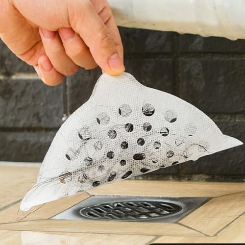 40pcs Drain Hair Stopper Easy Install Shower Drain Cover