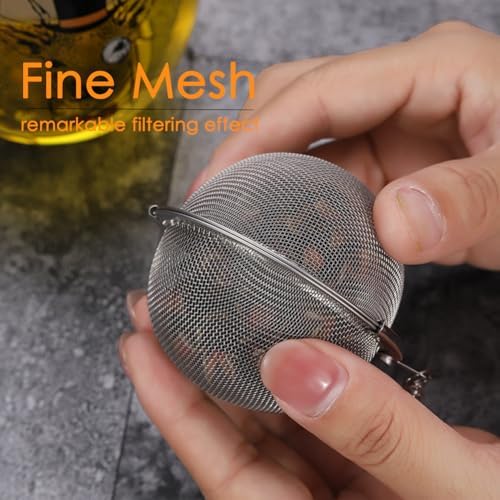 3 Pcs Tea Infusers for Loose Tea Leaf Steeper Tea Balls for Loose Tea