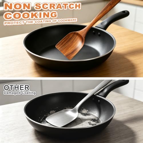 13 Pcs Teak Wood Cooking Utensil Set