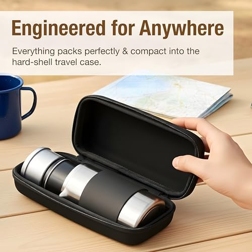 Small 12 oz French Press Coffee Maker Set