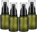 Glass Fine Mist Spray Bottles, 4 Pack, 1oz