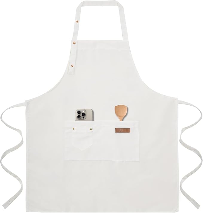 Tosewever Art Aprons for Women Painting Pottery Baking, Mens Buckle Straps by Tosewever