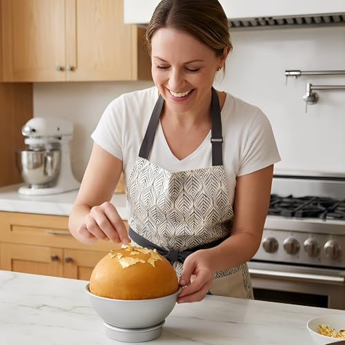 Hedume Set of 8 Cake Sphere Pan, 6.5 Inches 3D Sports Ball Cake Pan to