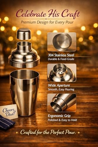 Spicy Tabanca 14-Piece Cocktail Shaker Set Bartender Kit
