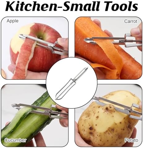 2Pcs Stainless Steel Peeler, Potato Peeler, Vegetable Peelers for