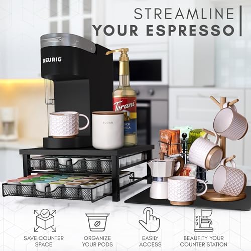 72 K Pods Holder, Keurig Coffee Pod Organizer