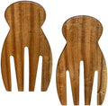 TB Home Salad Hands – Acacia Wood Salad Serving Utensils for Tossing &