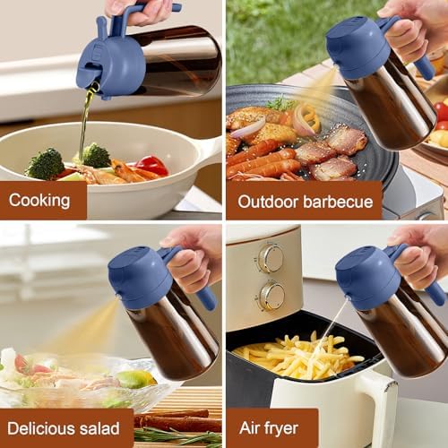 YARRAMATE 16oz/470ml Oil Sprayer, Navy