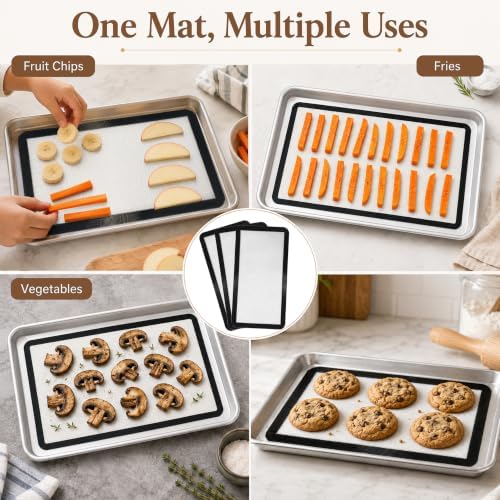 10 Pcs Silicon Baking Mat Compatible with Harvest Right Freeze Dryer