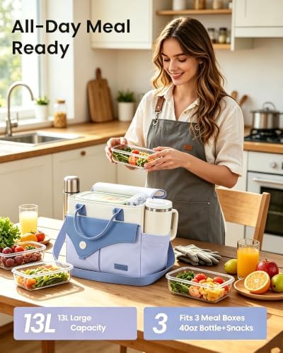 LOVEVOOK Large Insulated Lunch Bag for Women