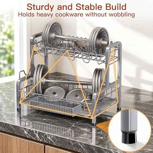 MAJALiS Dish Drying Rack with Drainboard