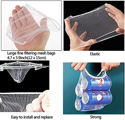 Kitchen Sink Triangle Strainer with 100PCS Mesh Bags