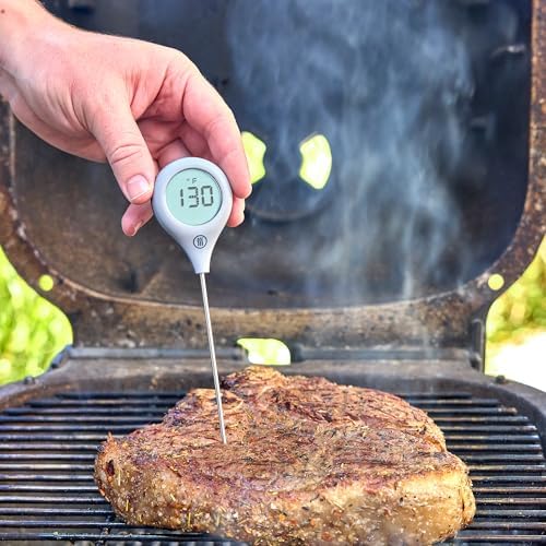 ThermoWorks ThermoPop 2 Instant Read Thermometer, Cayenne Pepper Red