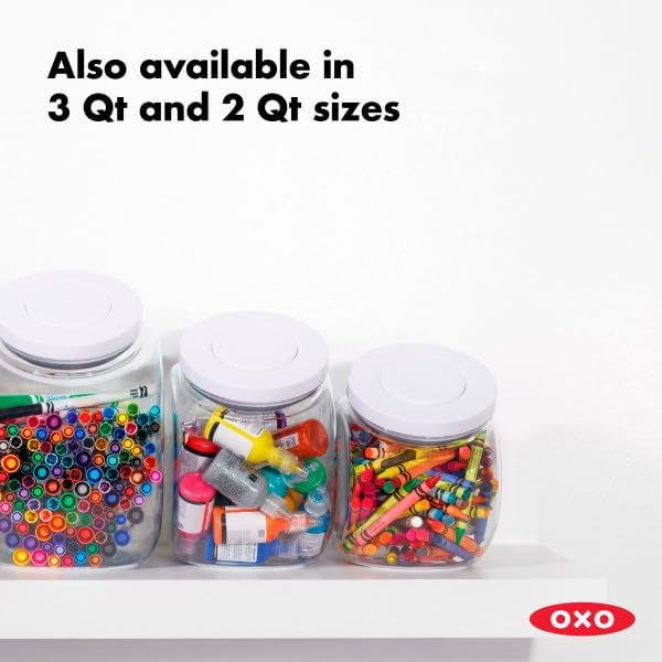 OXO Good Grips 5.0 Qt POP Large Cookie Jar - Airtight Food Storage