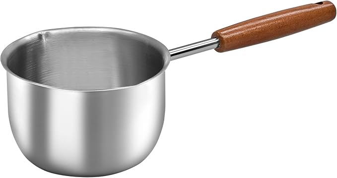 Butter Warmer Pot, 500ml Small Sauce Pan by Unknown