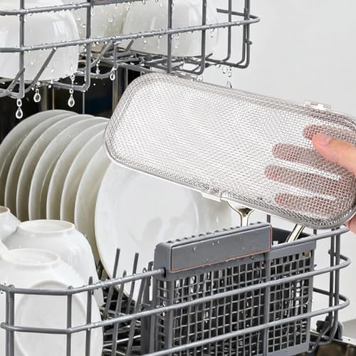 Dishwasher Chopstick Basket, 304 Stainless Steel Rectangular
