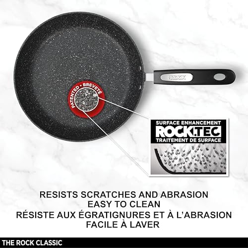 Starfrit The Rock 26cm (10") Tawa Multi Pan, Non-Stick, Forged