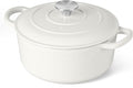 3 Qt Enameled Cast Iron Dutch Oven by E-far