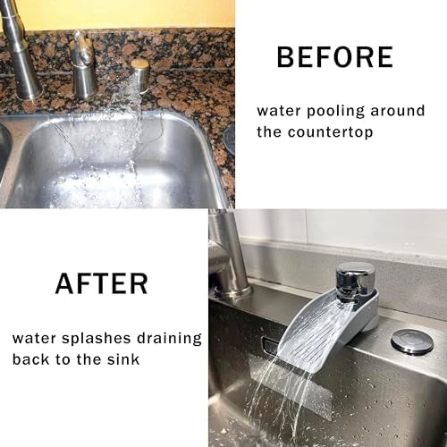 2-Pack Dishwasher Air Gap Cover Water Ramp Silicone Splash Guard, 4°