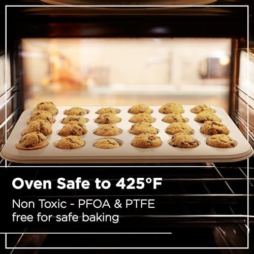 Wrenbury Mini Muffin Pan - Tiny Treats, Big Smiles - Non Stick Small