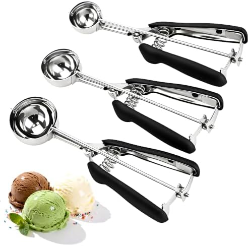 Cookie Scoop Set, Cookie Scoops for Baking Set of 3
