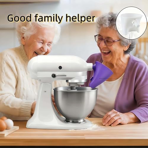 Flour Funnel for KitchenAid Mixer 5 Qt