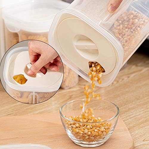 Airtight Food Storage Container, Clear Kitchen Cereal Storage