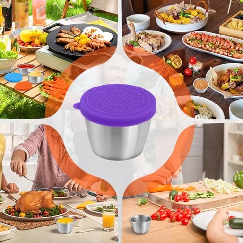 6x1.6/2.4 Oz Salad Dressing Container To Go Condiment Containers