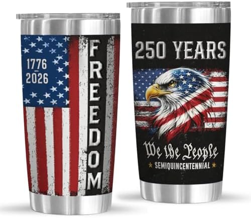 250 Anniversary USA Tumbler - United States 250th Anniversary Cups For