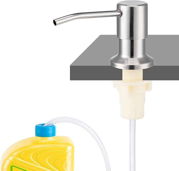 Husfunov Soap Dispenser for Kitchen Sink, Built in Sink Soap Dispenser by Unknown