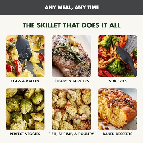 GreenPan Advanced 12” X 15” Electric Skillet with Lid, 7QT Capacity