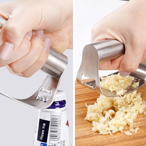 Stainless Steel Garlic Press Rocker