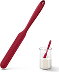 U-Taste Skinny Silicone Jar Spatula: 600ºF Heat-Resistant Food-Grade 10in Long by U-Taste