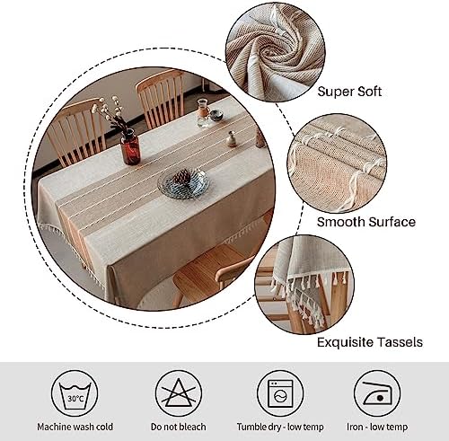 Deep Dream Tablecloths, 55 x 86 Inch Waterproof Table Cloth, Linens