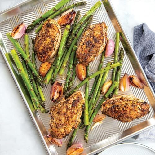 3-Piece Aluminum Baking Set, Half Sheet, High-Sided Half Sheet & Lid