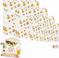 Beeswax Food Wrap (Set of 7) Sustainable Alternative to Aluminum Foil